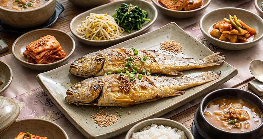 Grilled Dried Yellow Croaker | 굴비구이