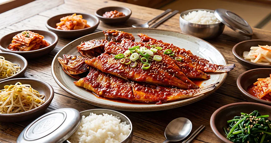 Grilled Dried Pollack | 북어구이