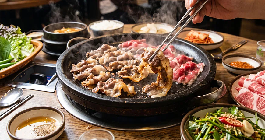 Grilled Beef Brisket | 차돌박이구이