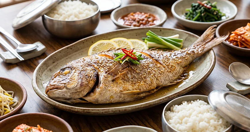 Grilled Sea Bream | 도미구이