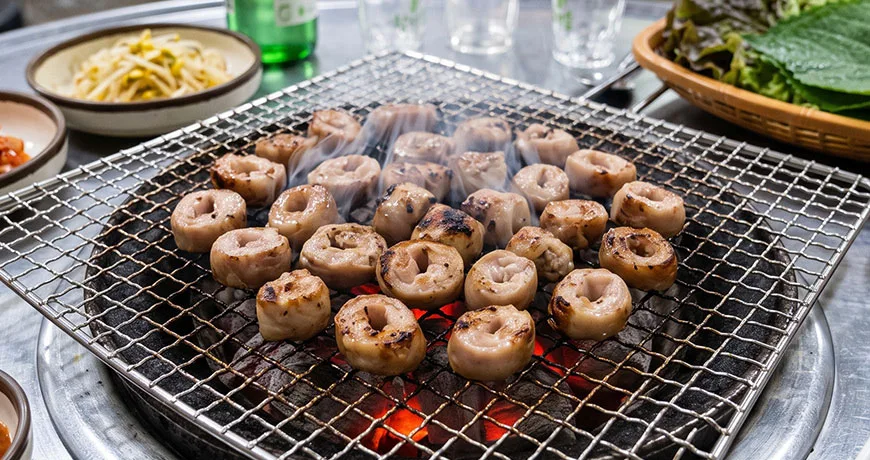 Grilled Pork Intestine | 돼지막창구이