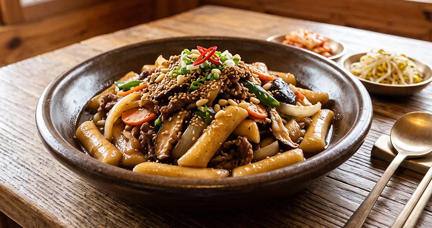 Royal Stir-fried Rice Cake | 궁중떡볶이