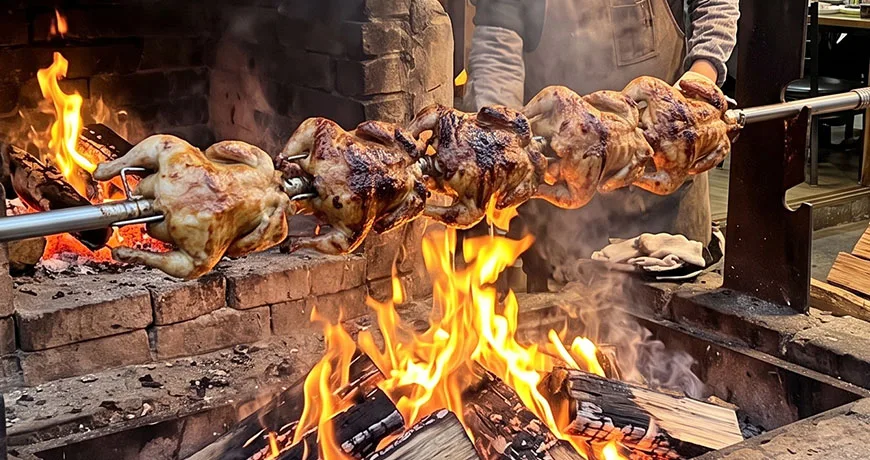 Wood-grilled Chicken | 장작구이통닭