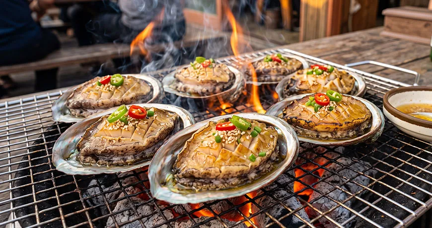 Grilled Abalone | 전복구이