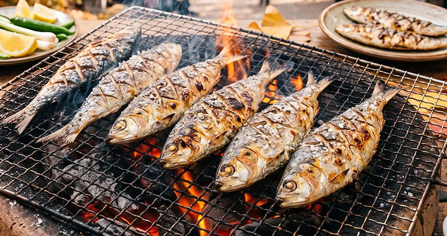 Grilled Gizzard Shad | 전어구이