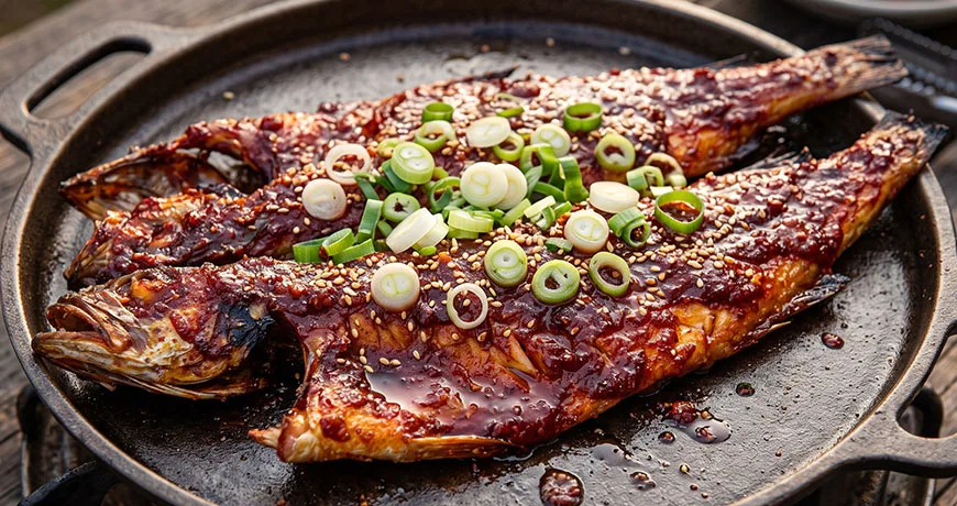 Grilled Half-dried Pollack | 코다리구이