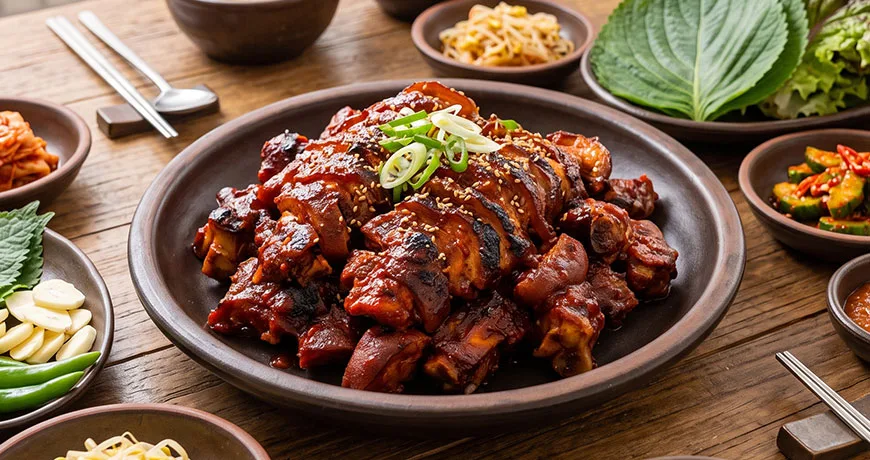 Spicy Braised Pigs' Feet | 매운족발