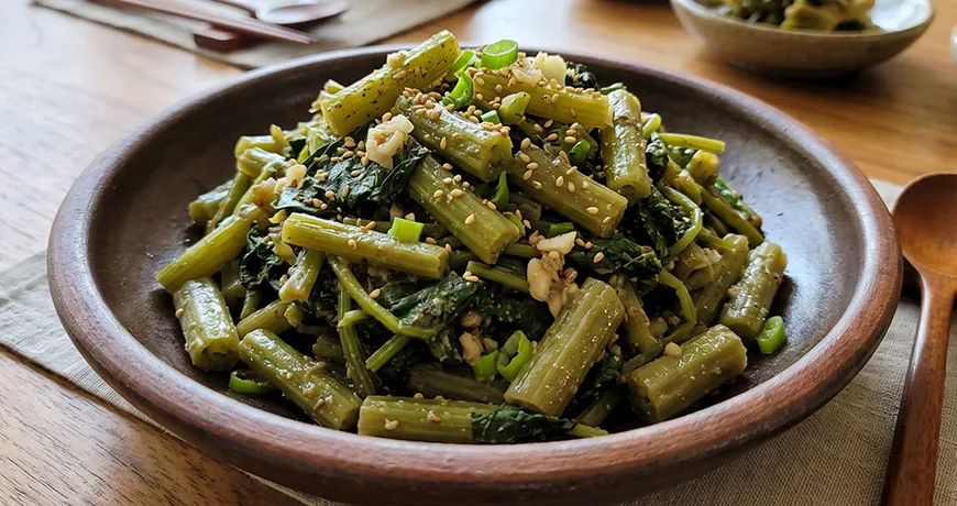 Stir-fried Butterbur | 머위나물볶음