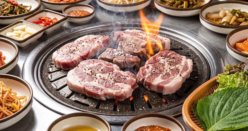 Grilled Pork Neck | 목살구이