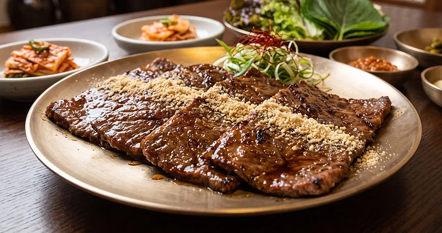 Marinated Grilled Beef Slices | 너비아니