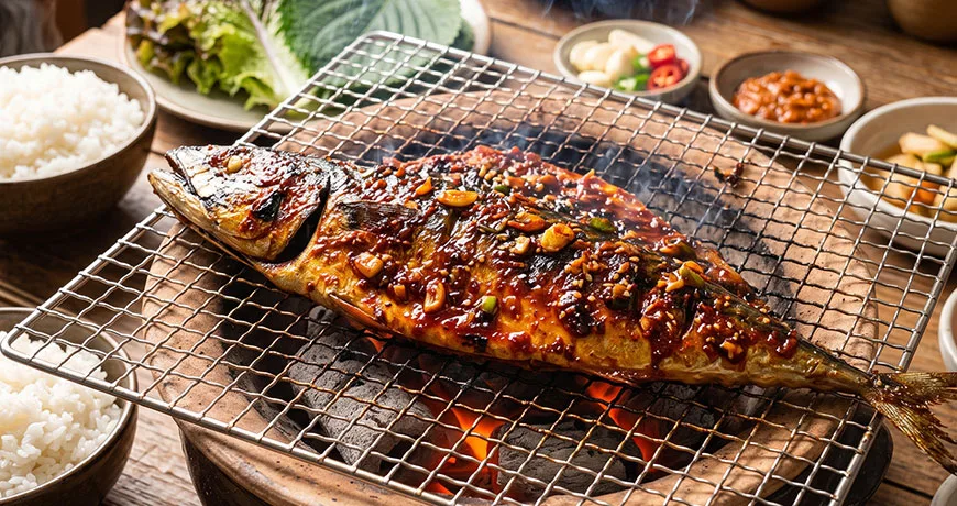 Seasoned Grilled Fish | 생선양념구이