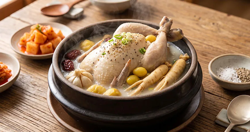 Ginseng Chicken Soup | 삼계탕