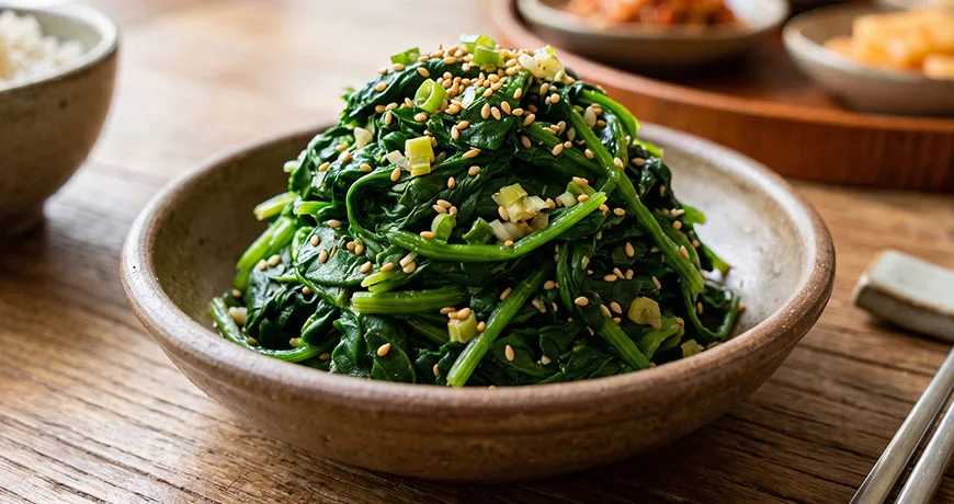 Spinach Salad | 시금치나물