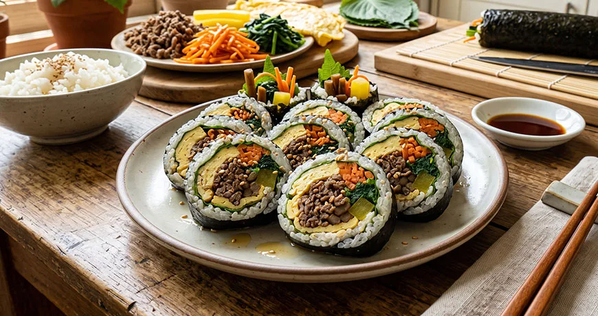 Beef Gimbap | 소고기김밥