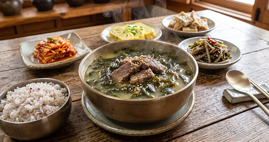Beef and Seaweed Soup | 소고기미역국
