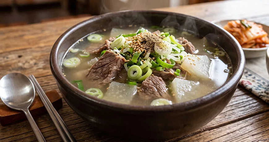 Beef and Radish Soup | 소고기뭇국