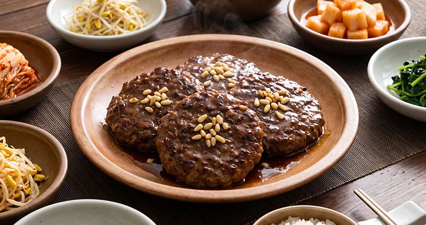 Grilled Short Rib Patties | 떡갈비