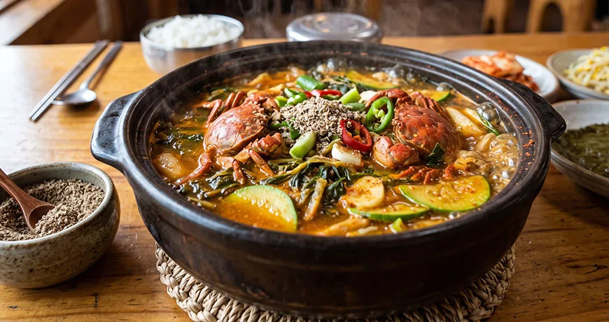 Spicy Hairy Crab Stew | 참게매운탕