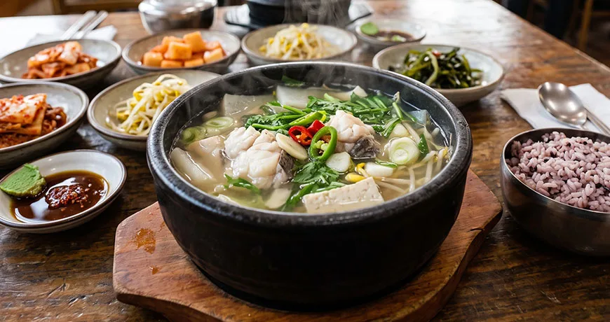Crystalline Codfish Soup | 대구맑은탕