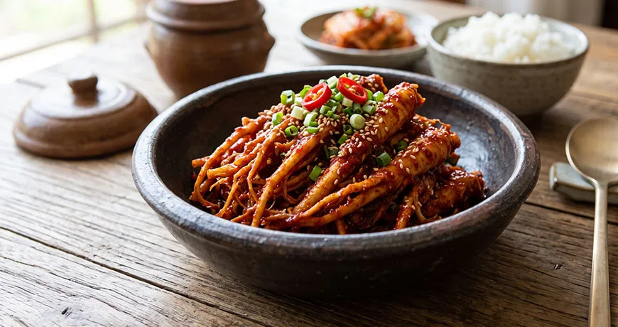 Pickled Deodeok | 더덕장아찌