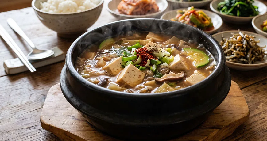 Soybean Paste Soup | 된장국