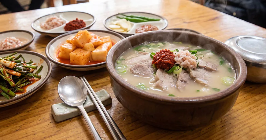 Pork and Rice Soup | 돼지국밥