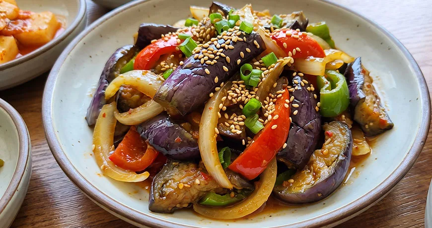 Stir-fried Eggplant | 가지볶음