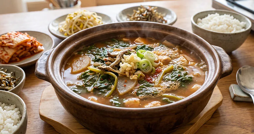 Leaf Beet Soup | 근댓국
