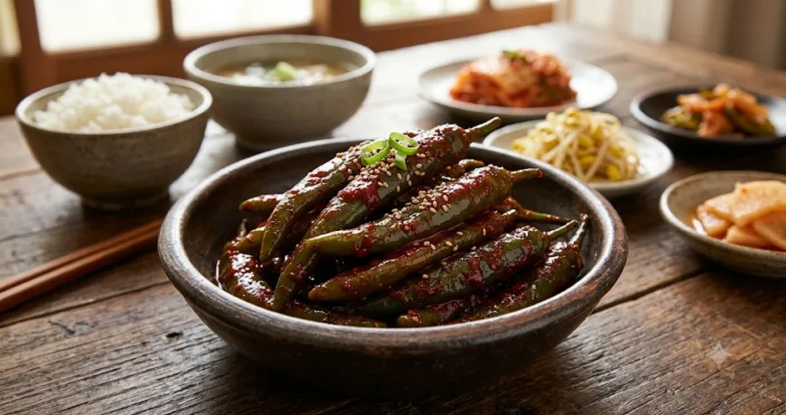 Pickled Chili Peppers | 고추장아찌