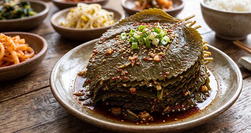 Pickled Perilla Leaf | 깻잎지