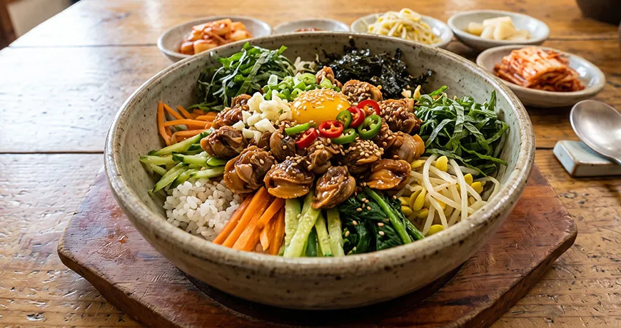 Cockle Bibimbap | 꼬막비빔밥