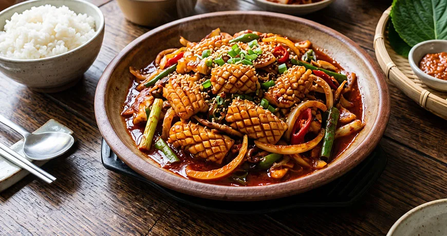 Squid Bulgogi | 오징어불고기