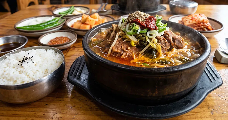 Pork Bone Hangover Soup | 뼈다귀해장국