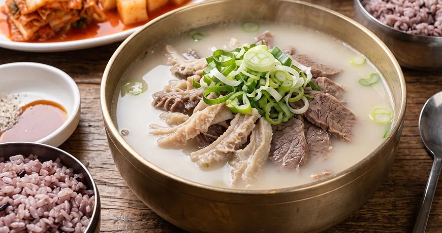 Beef Tripe Soup | 양곰탕