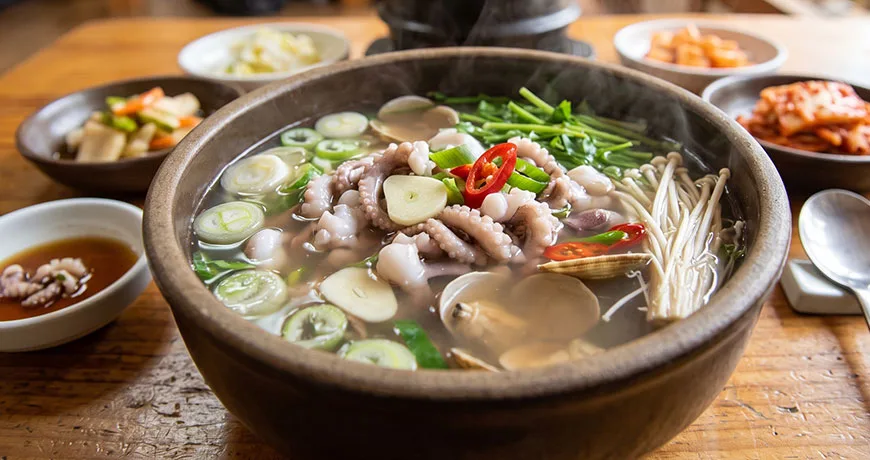 Bean Curd Soup | 연포탕